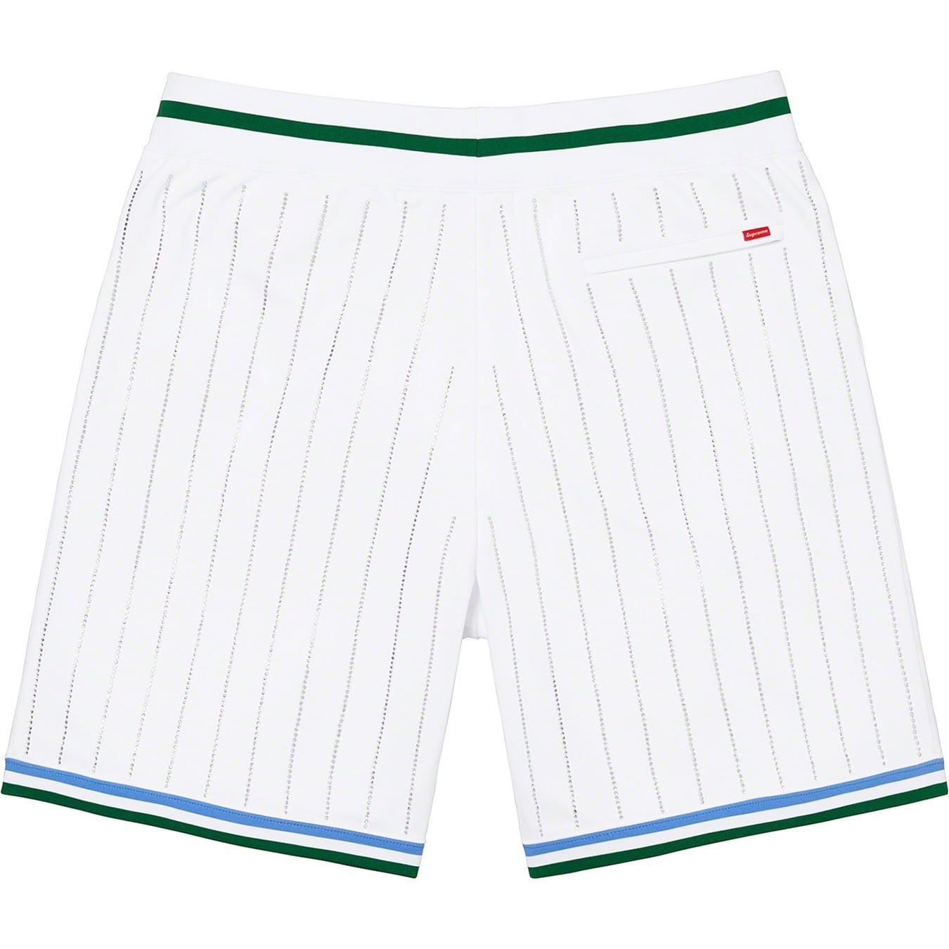 Rhinestone Stripe Basketball Short view 9